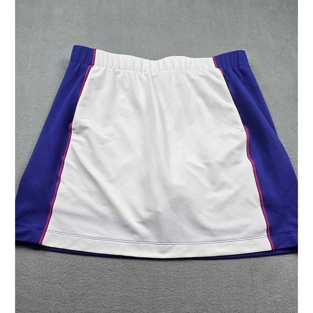 Nike Golf Dri-FIT Women Purple White Colorblock Athletic Skort 256870-439 Medium